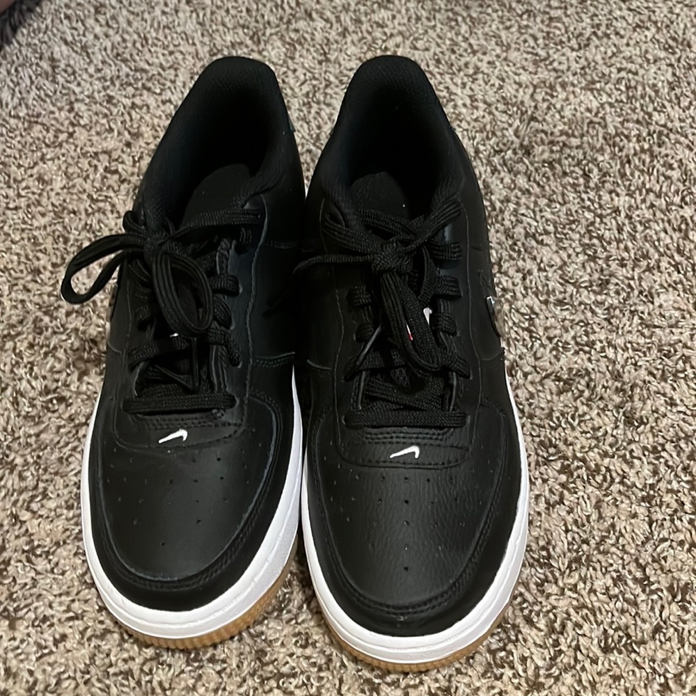 Nike air force 1 NBA Low 07 Black Silver (GS) (Kids 6Y)